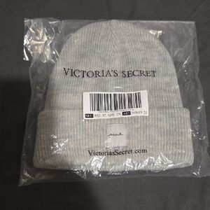 Victoria's Secret Light Gray Beanie
